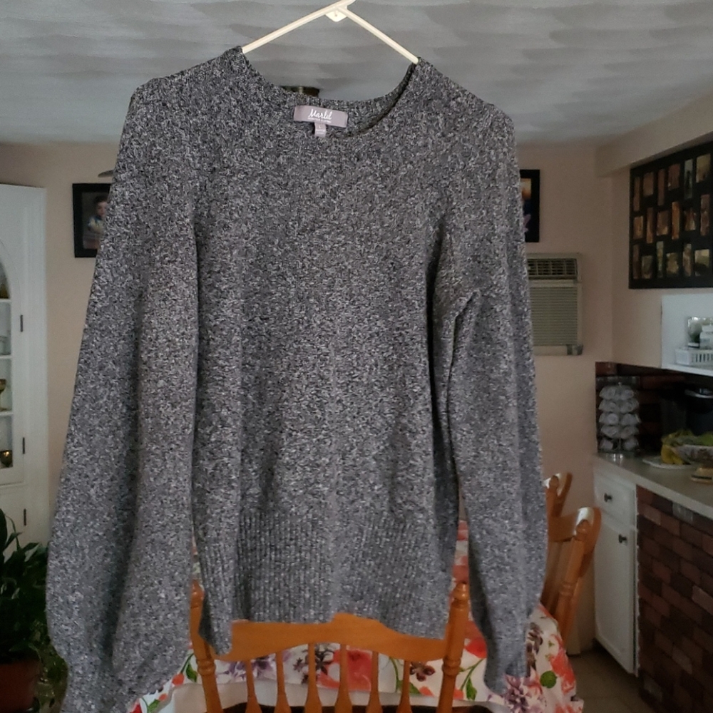Marled sweater